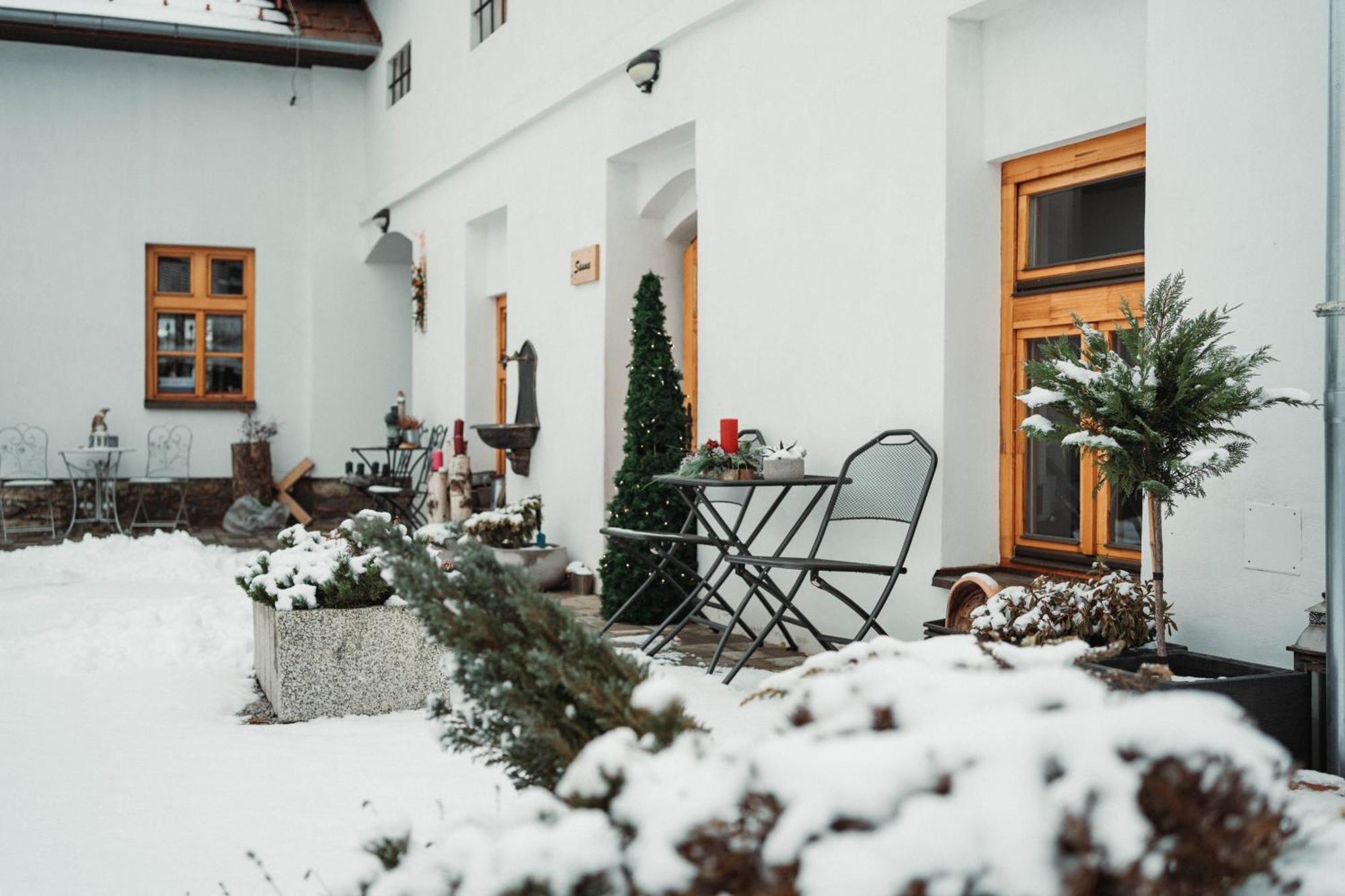 ČÁKYHO KÚRIA - mezonetový apartmán s krbom, fínskou a infrasaunou Smižany Exterior foto
